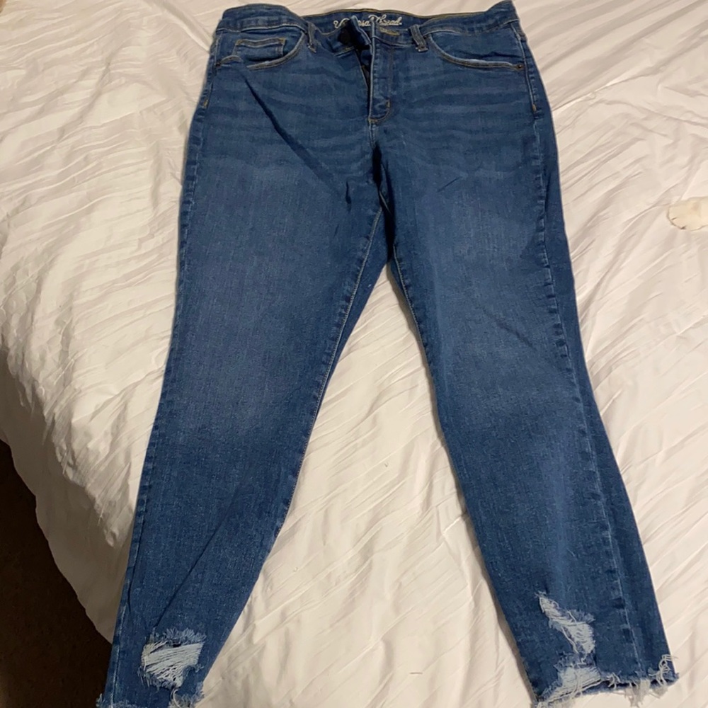 Mid rise jeans